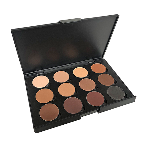 12 Eyeshadow Palette - Desert Brown