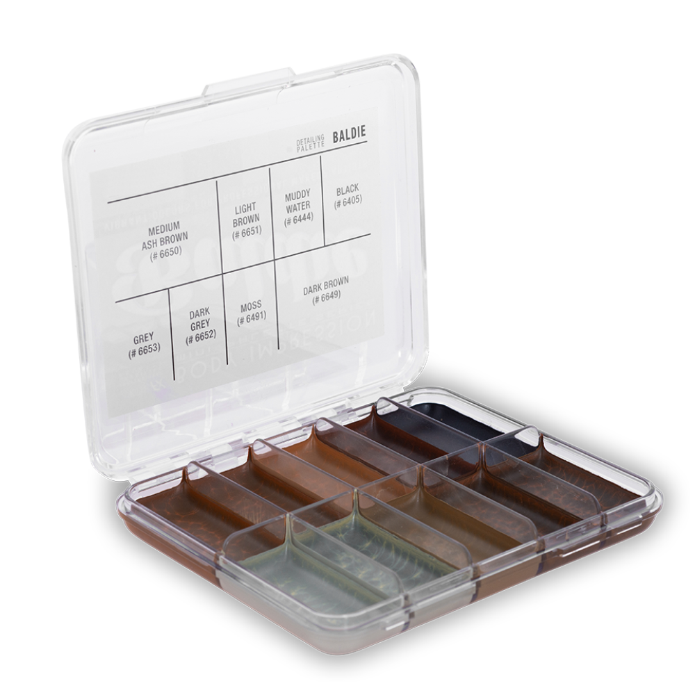 Alcohol Detailing Palette -  Baldie - Mini