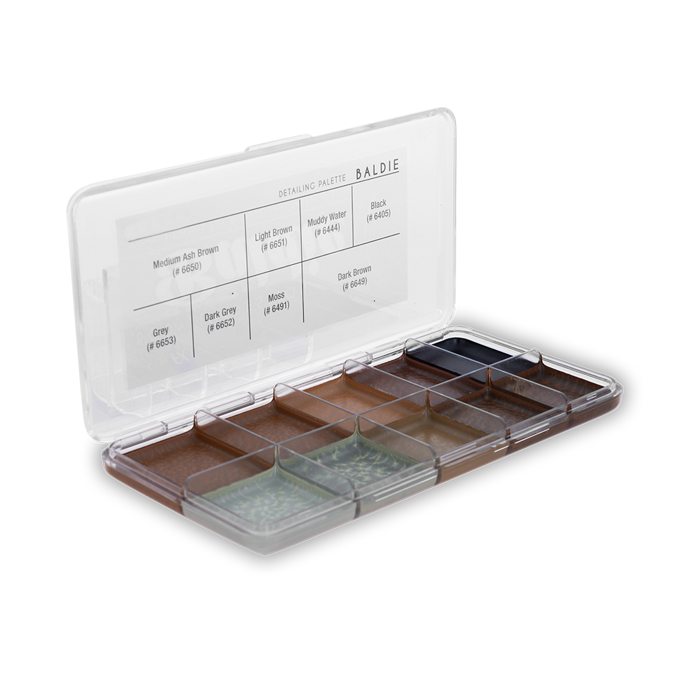 Alcohol Detailing Palette -  Baldie - Large