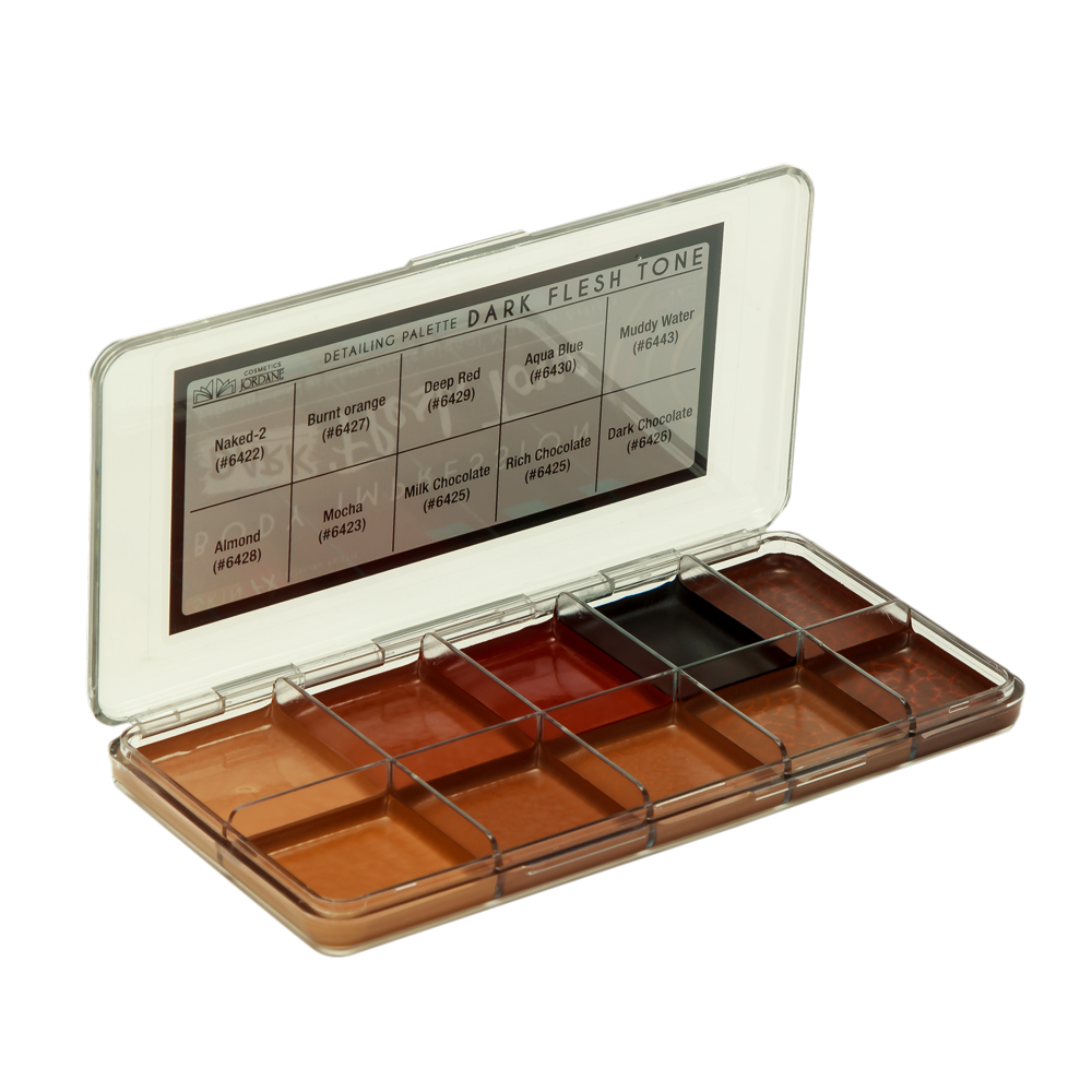 Alcohol Detailing Palette - Dark Flesh Tone - Large