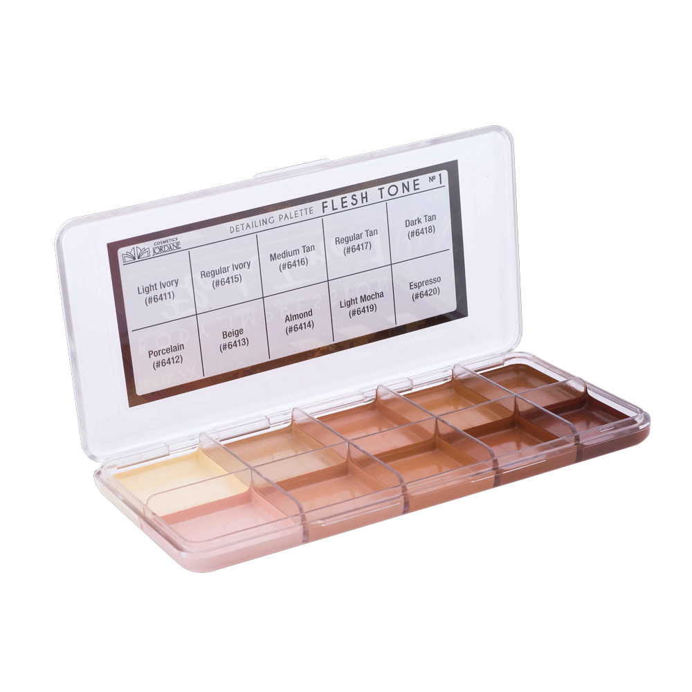 Alcohol Detailing Palette - Flesh Tone 1 - Large