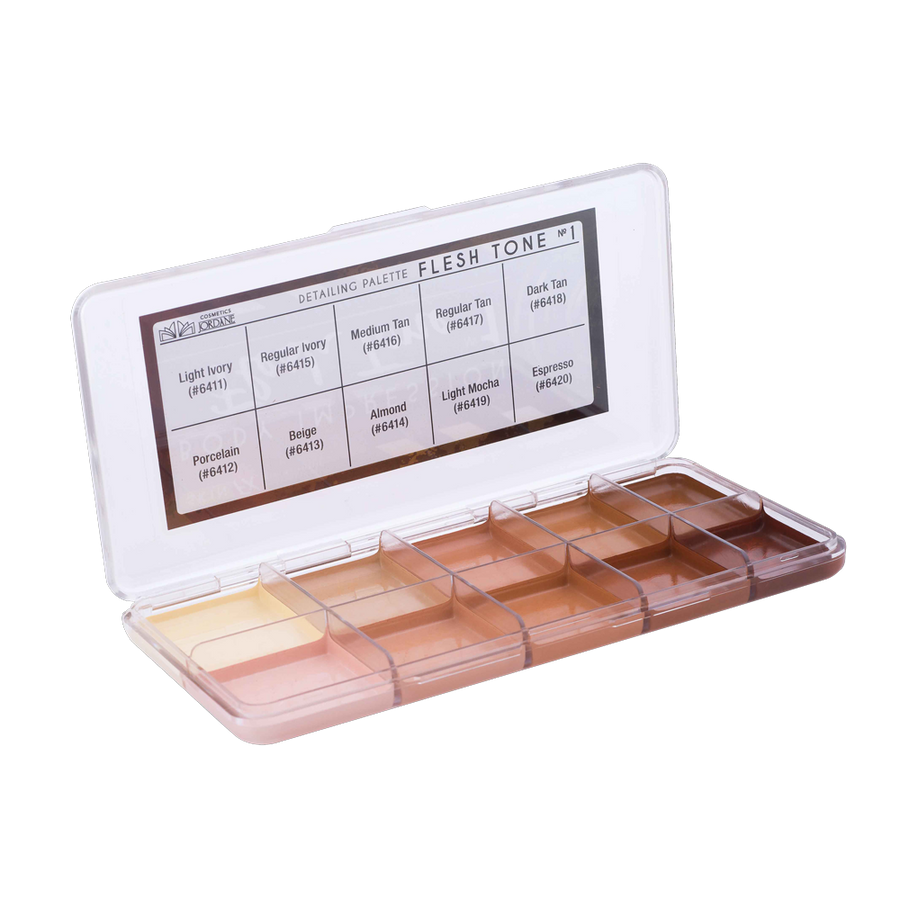 Alcohol Detailing Palette - Flesh Tone 1 - Large