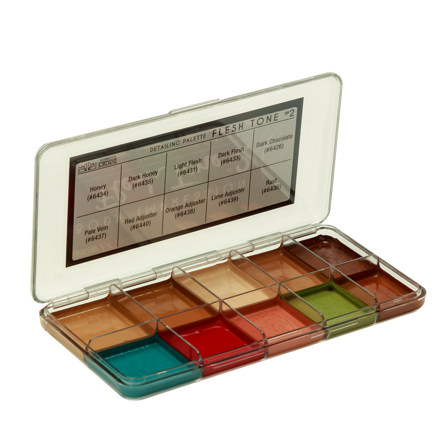 Alcohol Detailing Palette - Flesh Tone 2 - Large