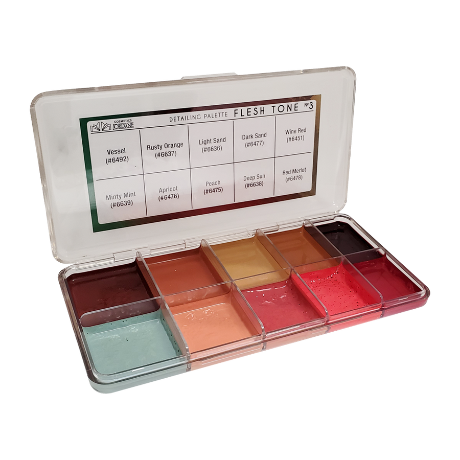 Alcohol Detailing Palette -  Flesh Tone 3 - Large