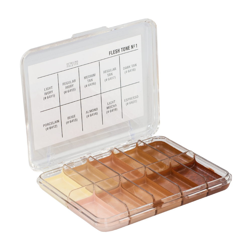 Alcohol Detailing Palette - Flesh Tone 1 - Mini