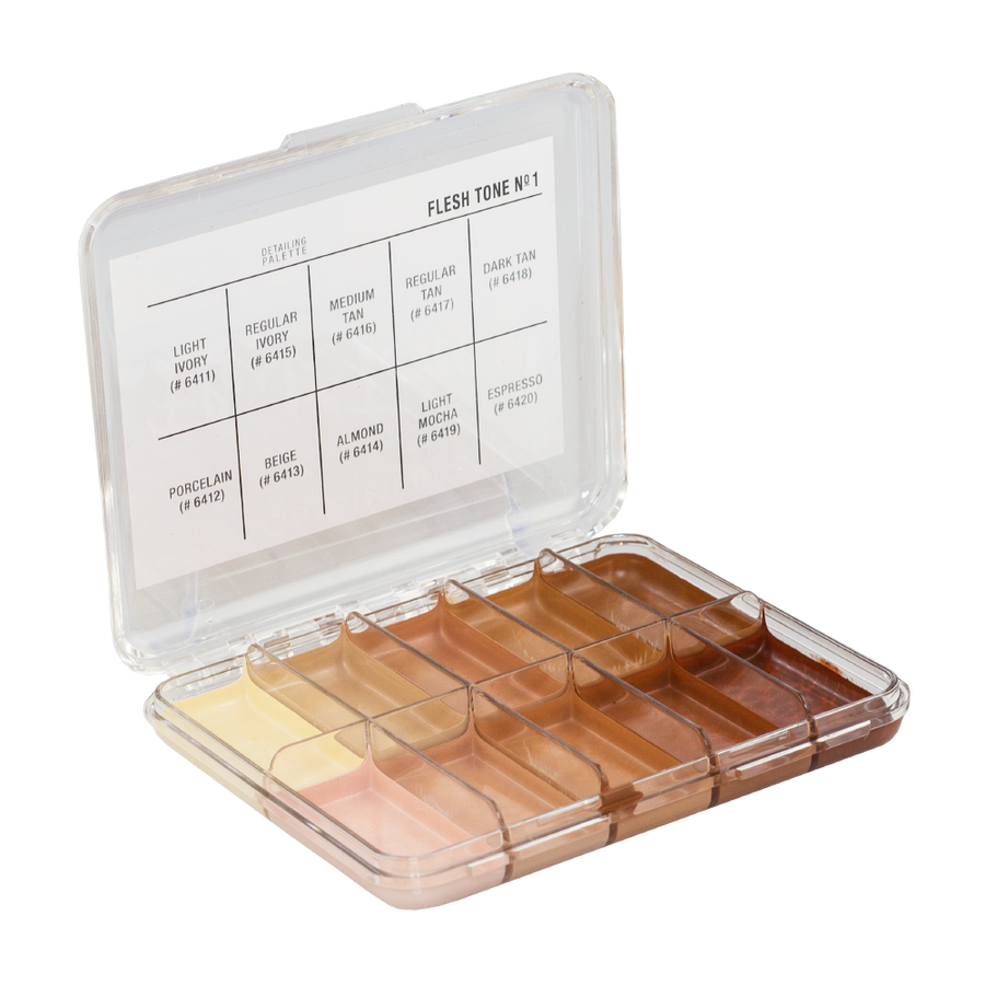 Alcohol Detailing Palette - Flesh Tone 1 - Mini