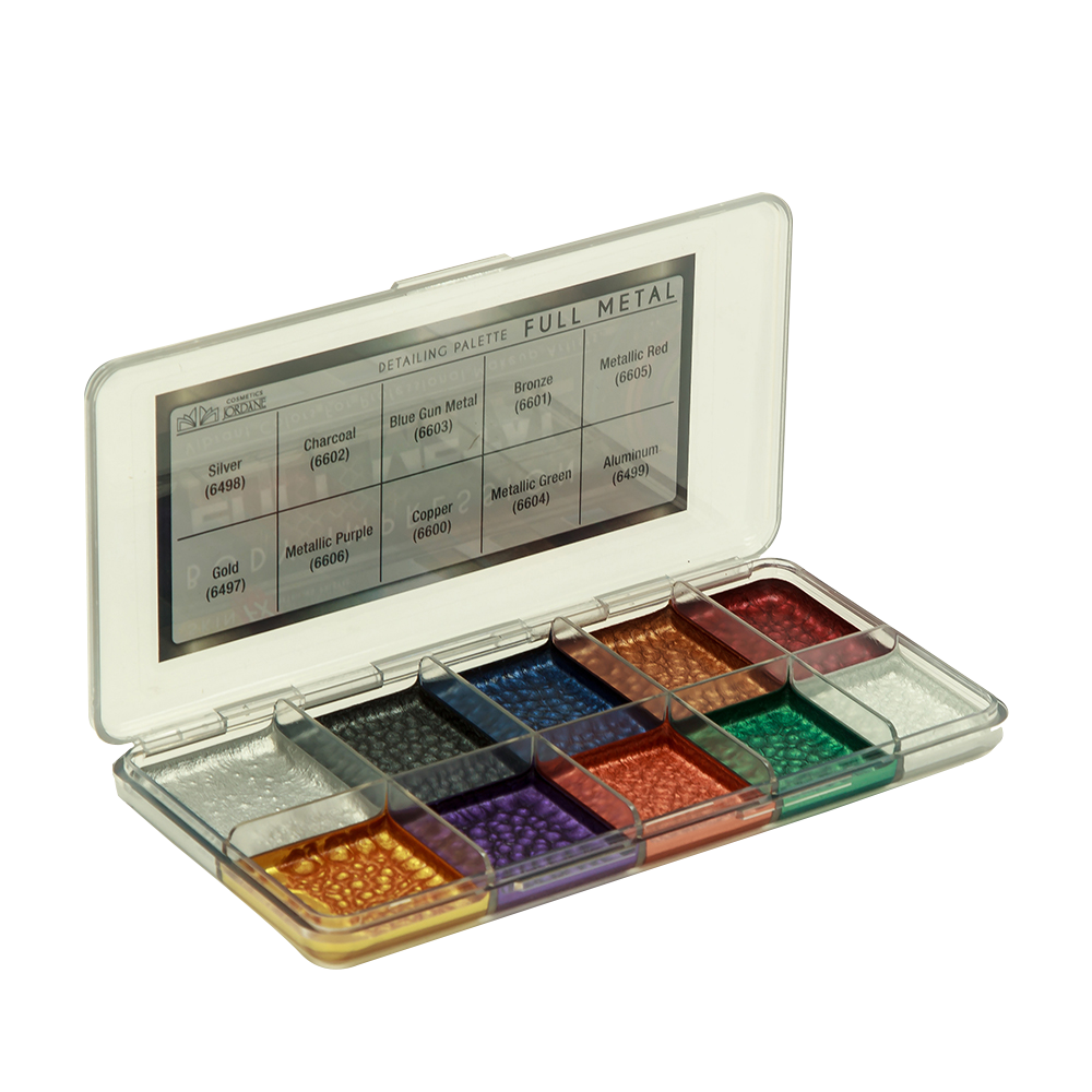 Alcohol Detailing Palette -  Full Metal - Large