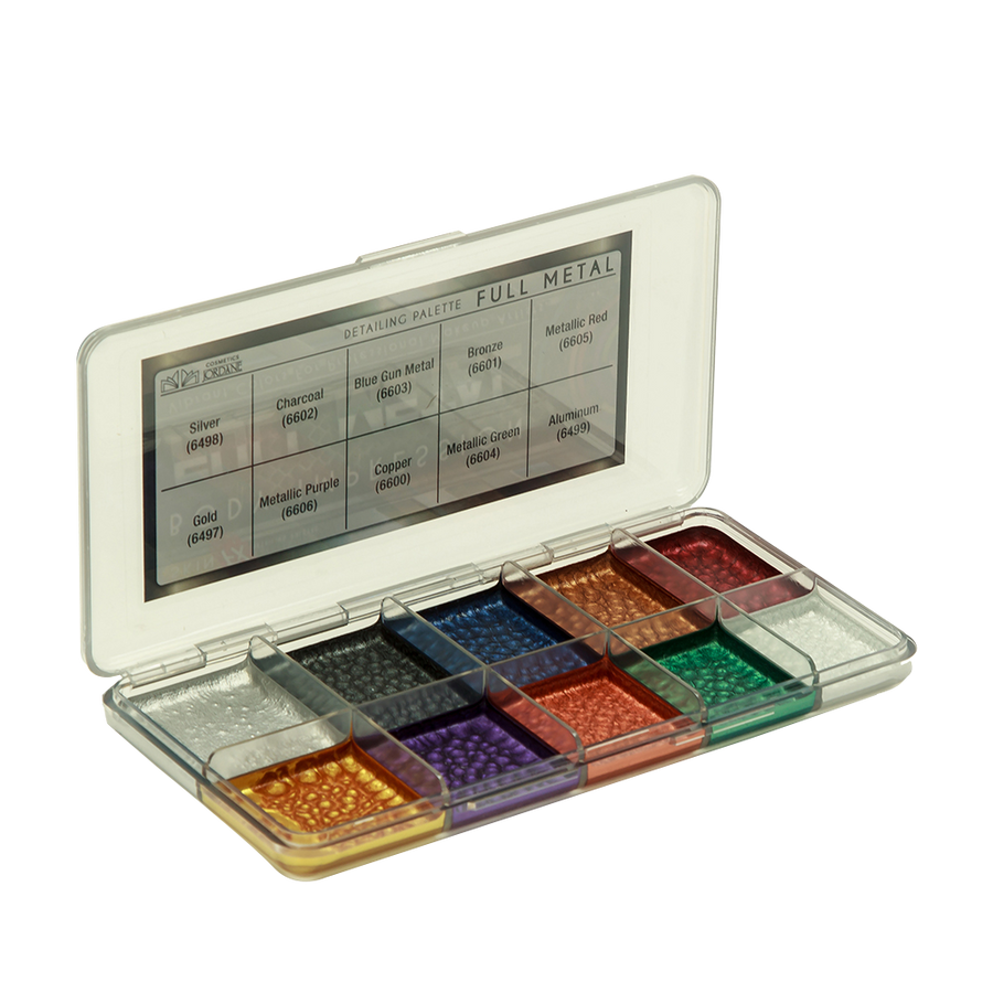 Alcohol Detailing Palette -  Full Metal - Large