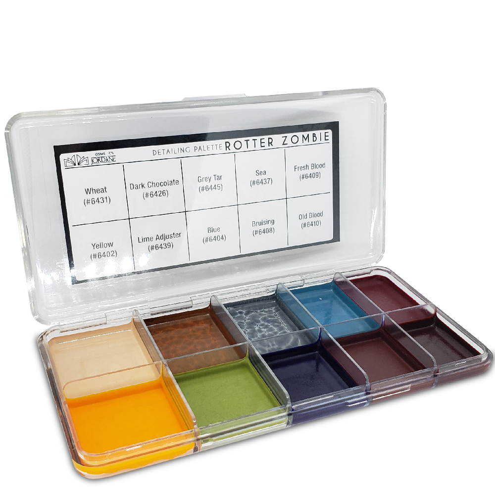 Alcohol Detailing Palette -  Rotter Zombie - Large