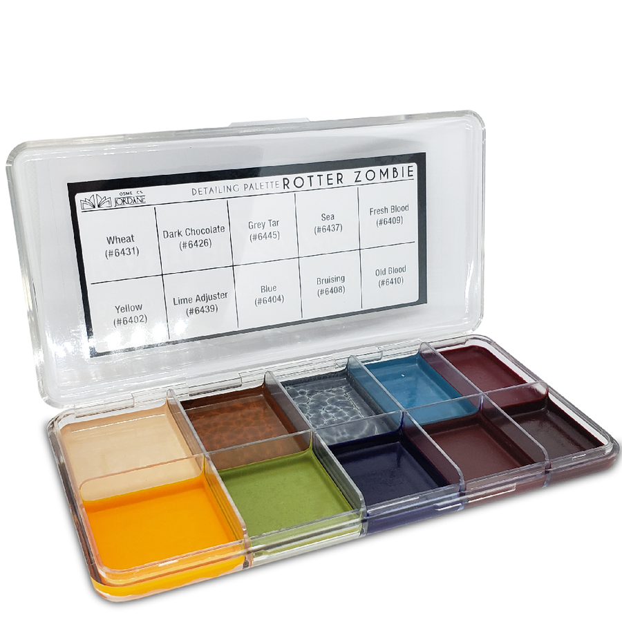 Alcohol Detailing Palette -  Rotter Zombie - Large