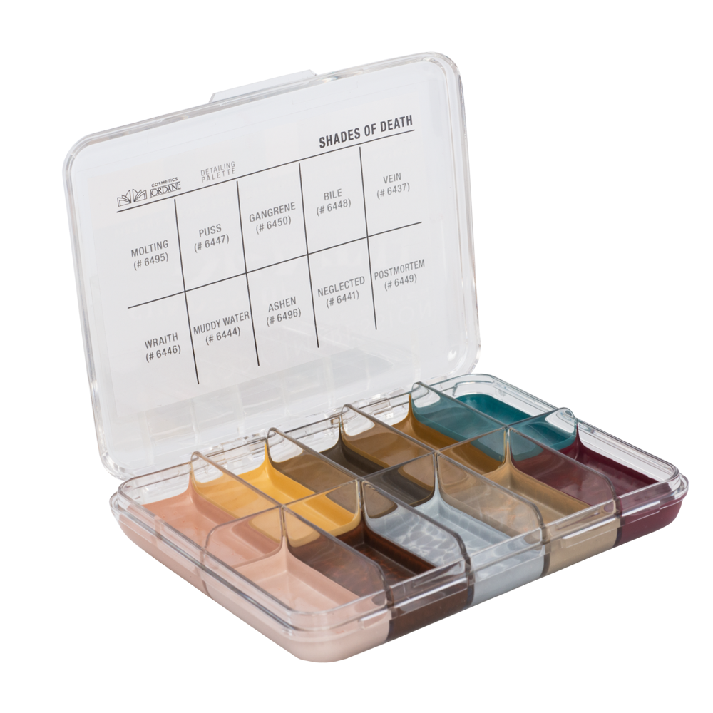 Alcohol Detailing Palette -  Shades of Death - Mini