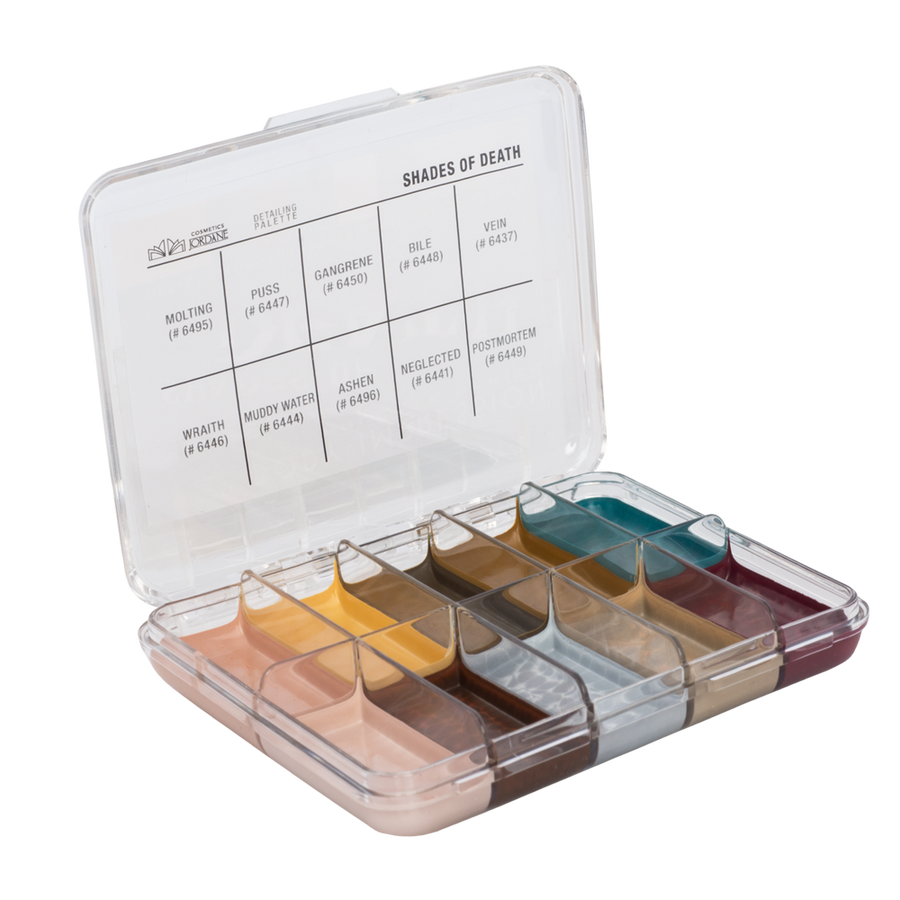 Alcohol Detailing Palette -  Shades of Death - Mini