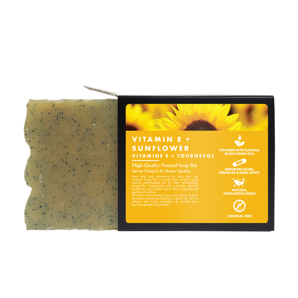 Sunflower/Vitamin E All Natural Soap - 120g