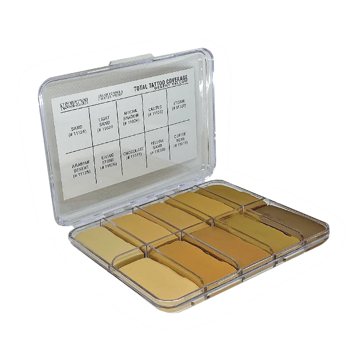 Total Tattoo Palette - Yellow Desert - Mini