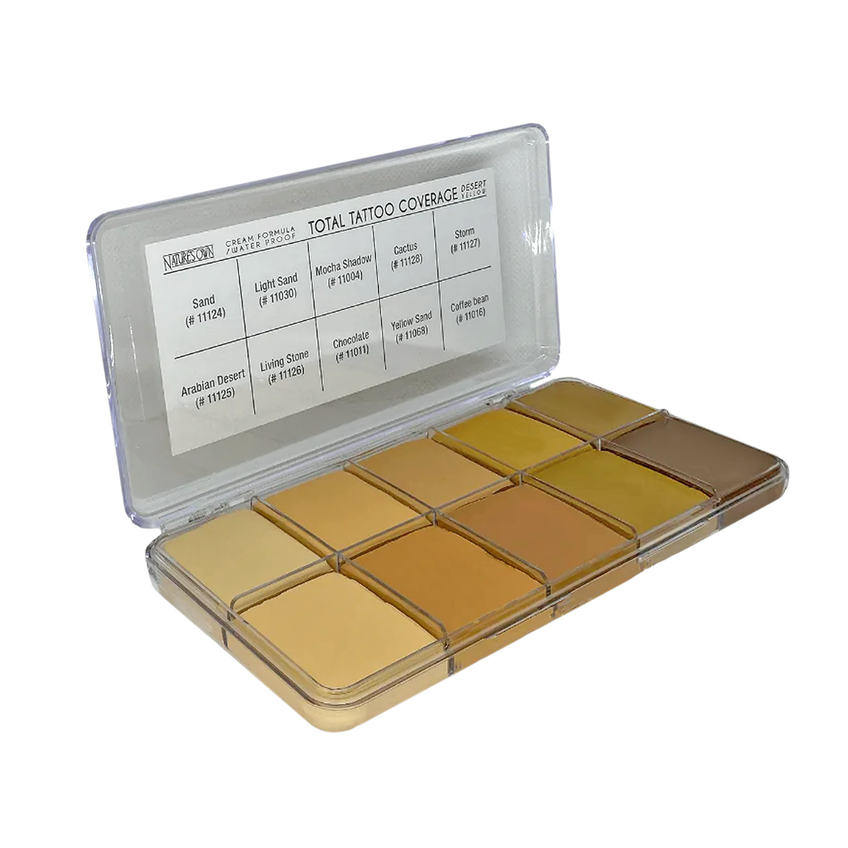 Total Tattoo Palette - Yellow Desert - Large