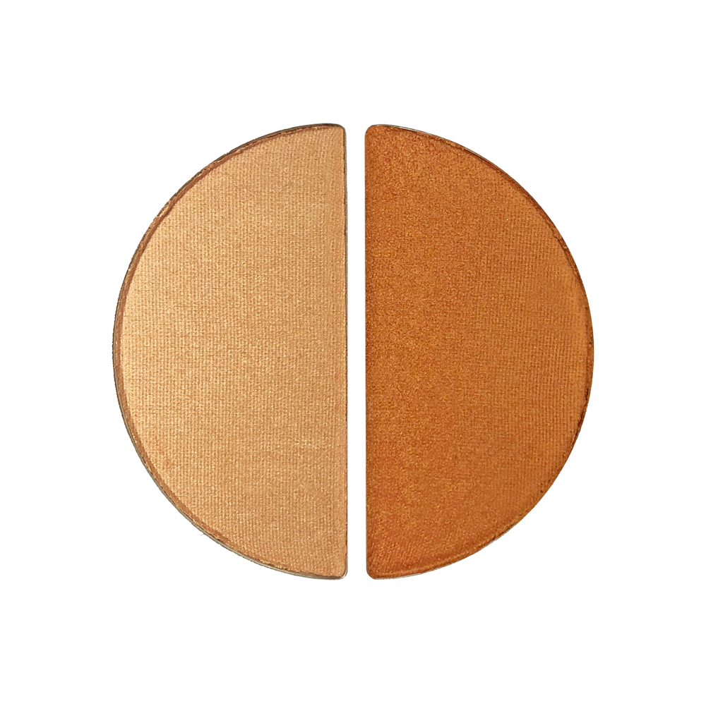 Duo Bronzer Dark/Light Half Moon PP - Refill