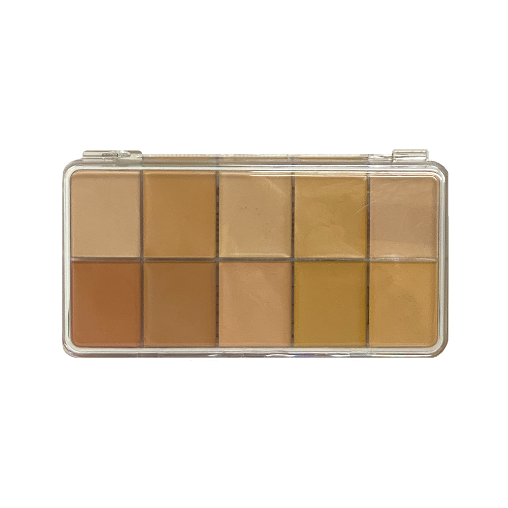 HD Cream Foundation Light Palette (10) - Large