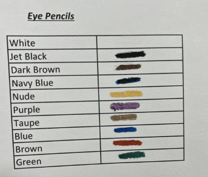 Eye Pencil All Colors