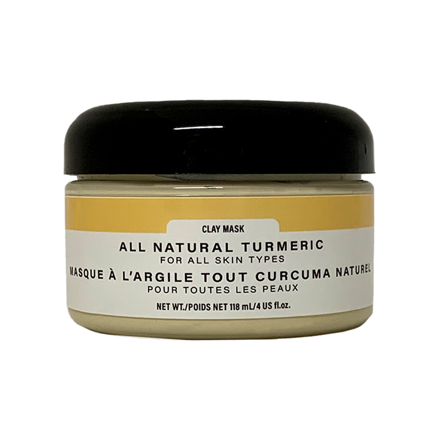 Clay Mask - All Natural Turmeric (All Skin Types) - 118 mL